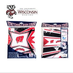 New Wisconsin Badgers Stretchable Book Cover